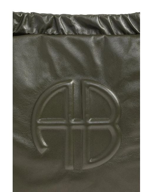 Anine Bing Green Kate Chain Linked Shoulder Bag