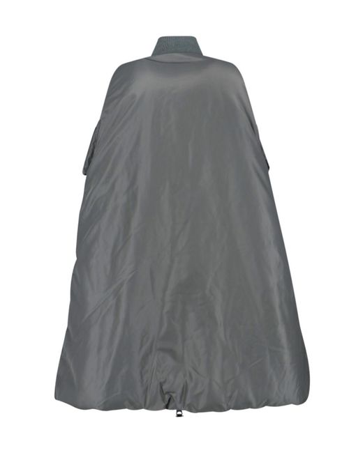 Junya Watanabe Gray Structured Jacket With Modern Silhouette