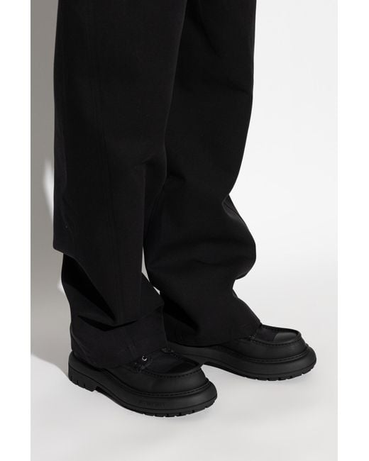 Givenchy Black Lace Up Boots for men