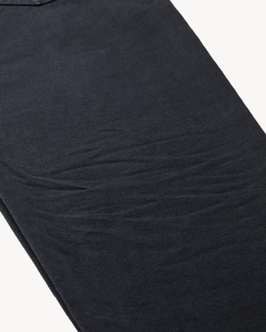 Saint Laurent Blue Tapered High-Rise Jeans for men