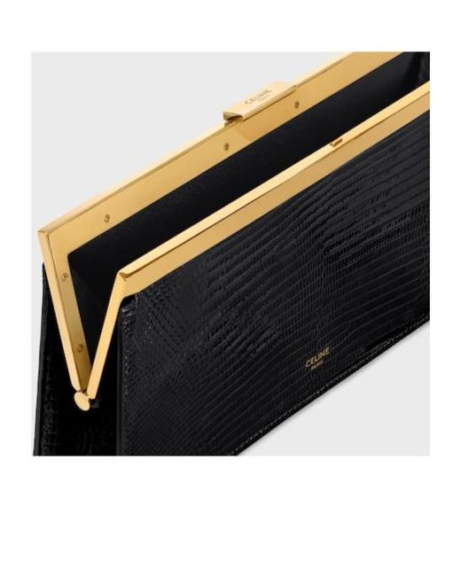 Céline Black Clutch Augustine
