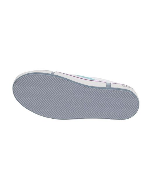 Marcelo Burlon White County Of Milan Logo Printed Slip-On Sneakers for men