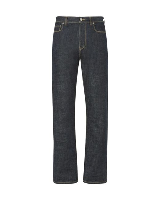 Fendi Gray Long Jeans for men