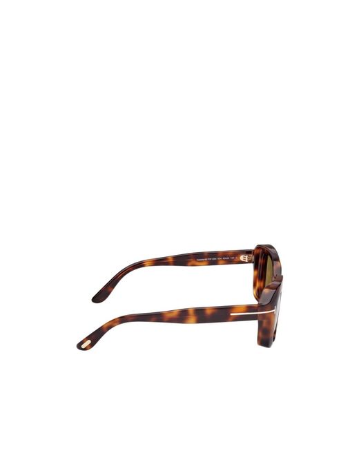 Tom Ford Metallic Full Frame Sunglasses