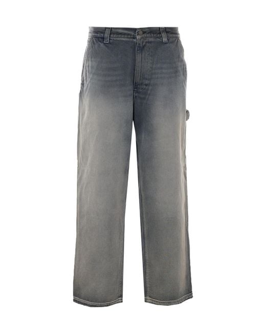 Haikure Gray Sibilla Loose Jeans for men