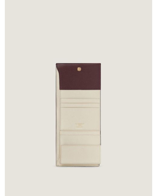 Givenchy Purple Day Trifold Wallet