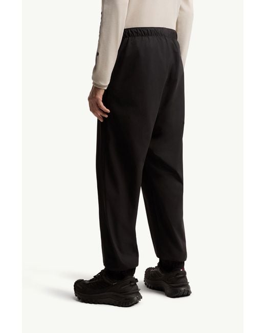 Moncler Black Ripstop Elastic-Waist Track Pants for men