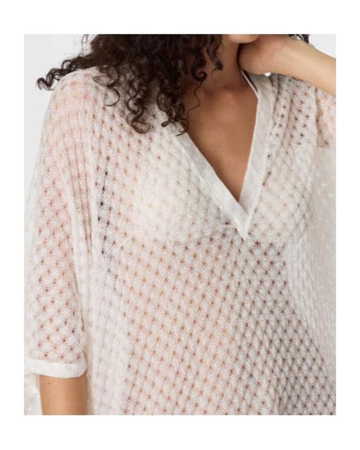 Missoni White Short Caftan Cover-Up