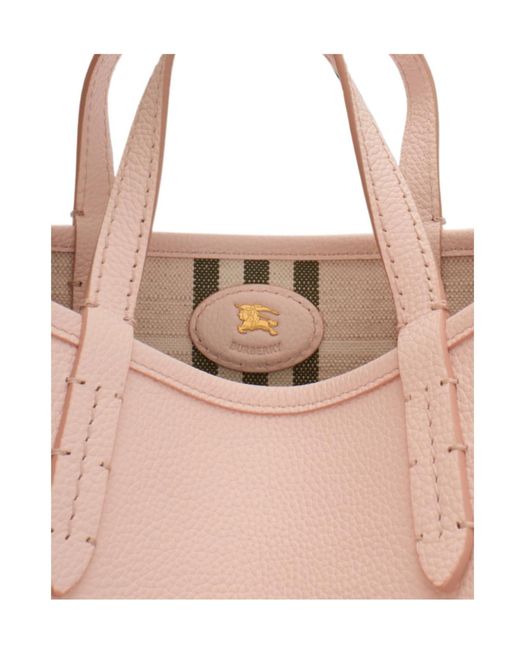 Burberry Pink Mini Reversible Bloomsbury Tote