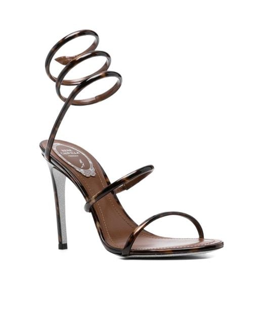 Rene Caovilla Multicolor René Caovilla Cleo Stiletto Heel Sandals