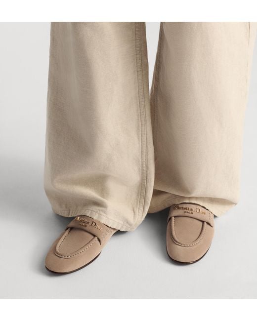 Dior Brown Boy Loafer