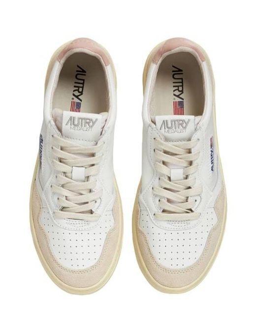 Autry Natural Medalist Low Sneakers