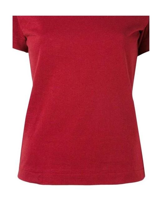 COMME DES GARÇONS PLAY Red Comme Des Garçons Play Double Heart Crewneck T-Shirt