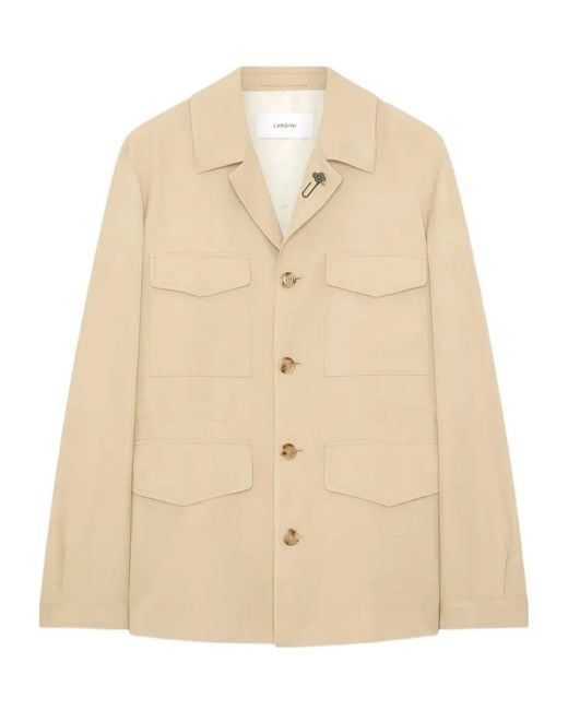 Lardini Natural Field Jacket for men