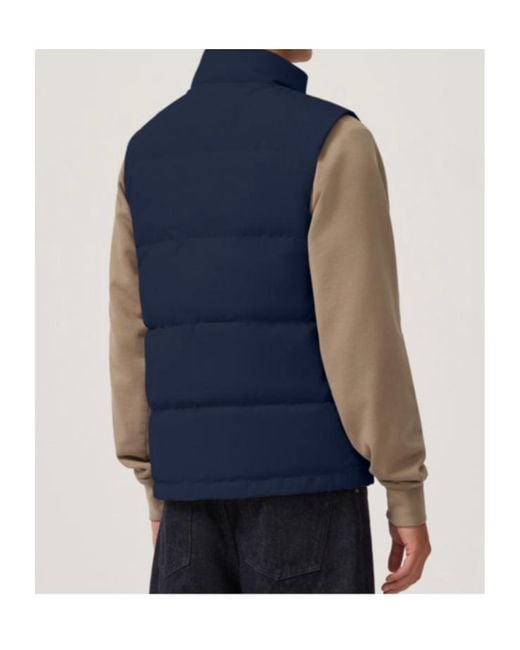 Canada Goose Blue Freestyle Down Gilet for men