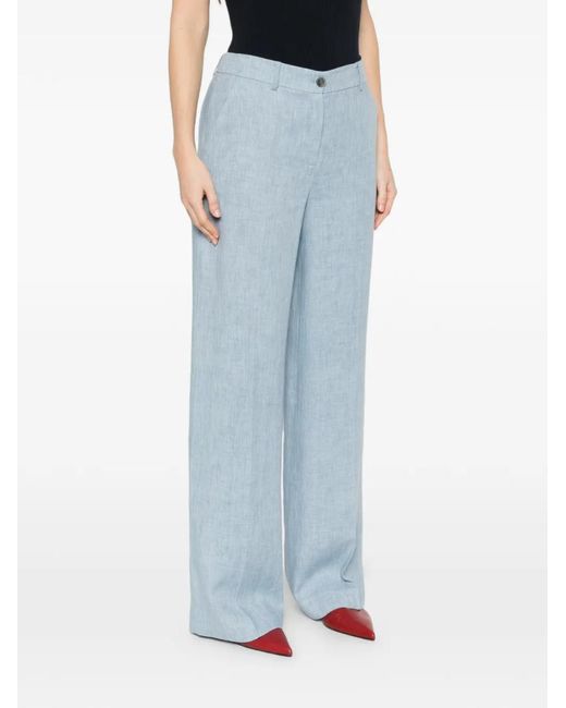 P.A.R.O.S.H. Blue P.A.R.O..H. Blink Wide-Leg Pants