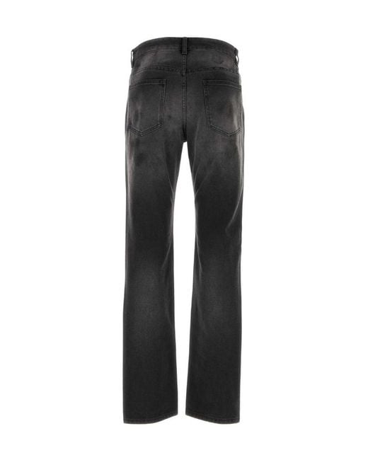 Givenchy Black Straight Leg Denim Jeans for men
