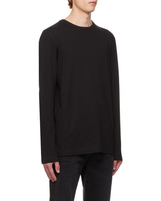 The Row Black Leon T-Shirt for men