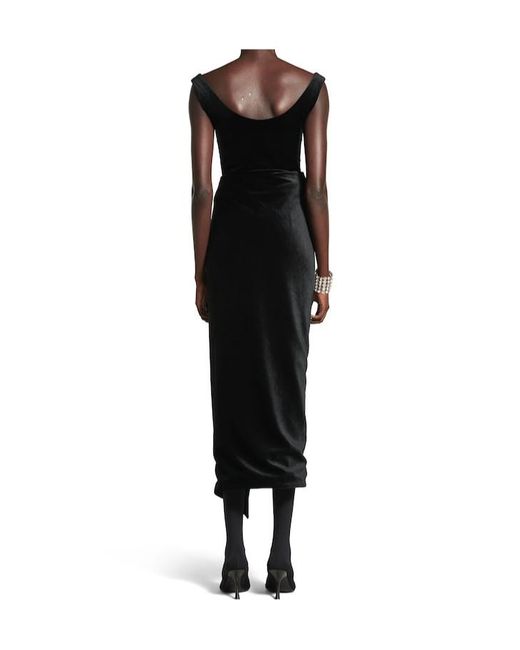 Balenciaga Black Round-Neck Tank Top