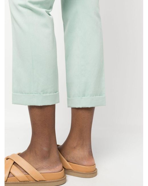 Twinset Blue Cigarette Trousers