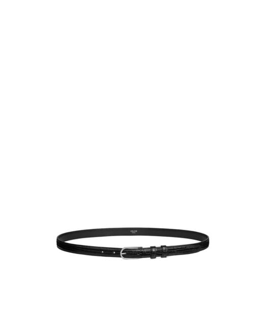 Céline White Bc-18 20Mm Belt for men