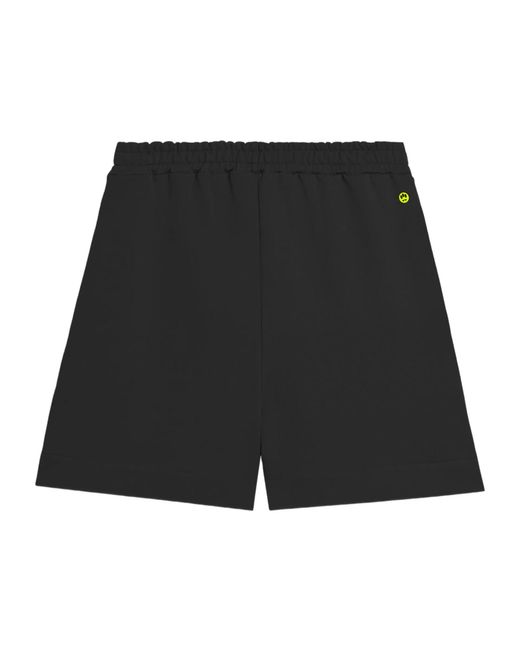 Barrow Black Iconic Bermuda Shorts for men