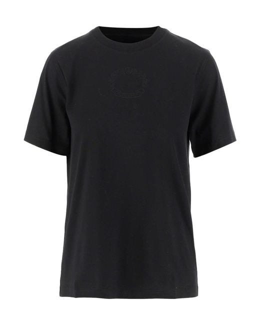 Burberry Black Short Sleeved Crewneck T-Shirt
