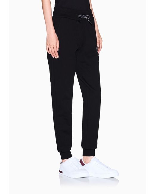 ARMANI EXCHANGE Blue Drawstring Sweatpants