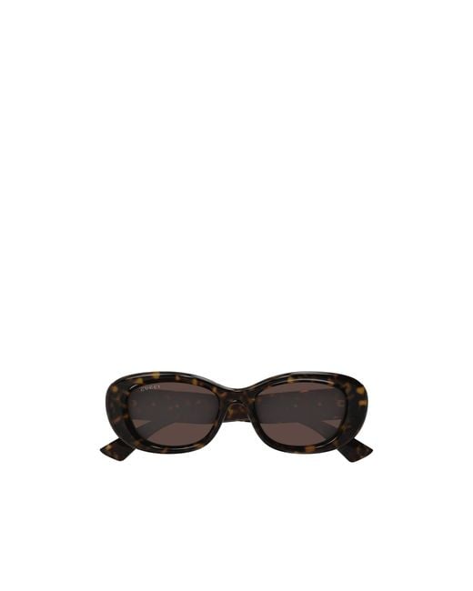 Gucci Multicolor Eyewear Oval-Frame Sunglasses