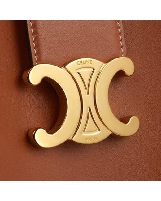 Céline Brown Medium Louise Bag