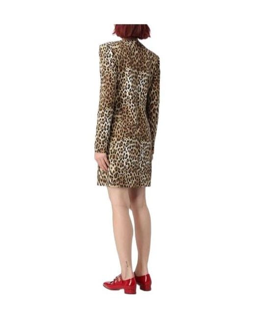 Moschino Natural Print Dress