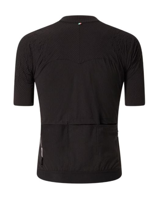 Oakley Black Gridskin Pinstripe Top for men