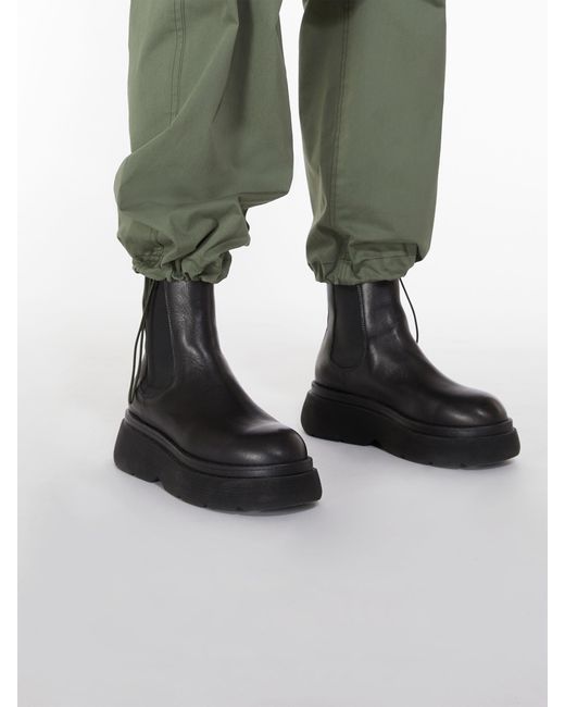 Weekend by Maxmara Green Satin Trousers