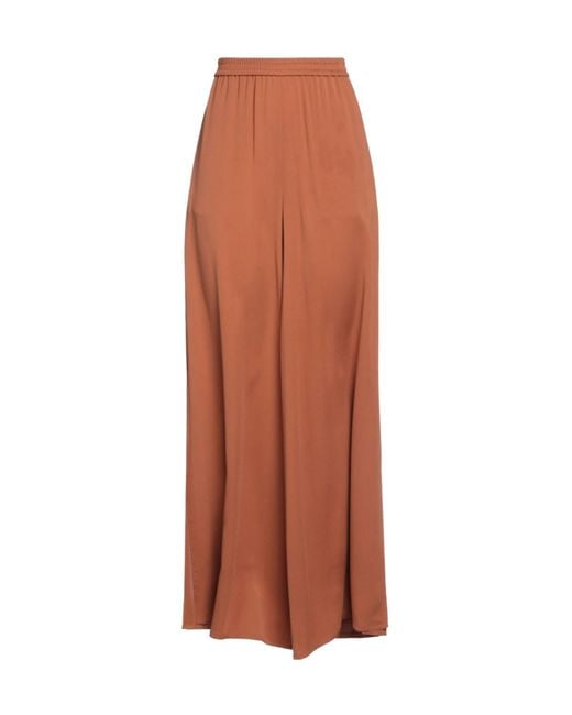 Max Mara Brown Plain Colour Casual Trousers