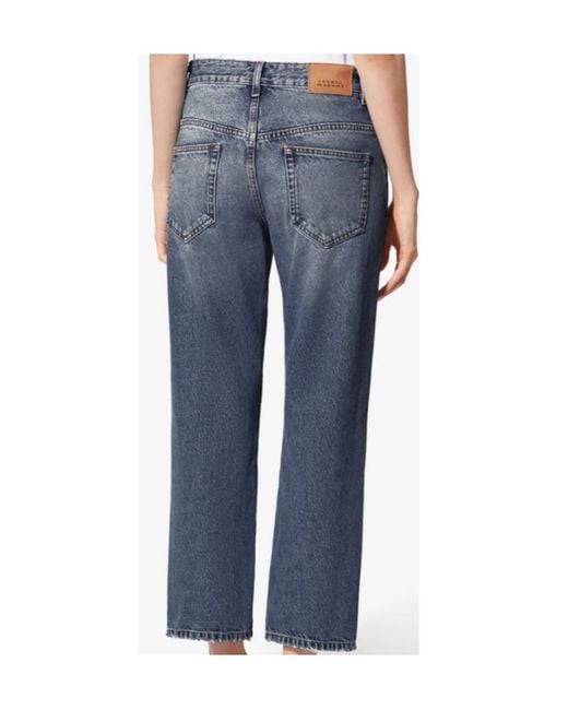 Isabel Marant Blue Dakota Pants