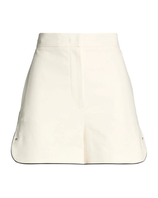 Max Mara Natural Solid Shorts