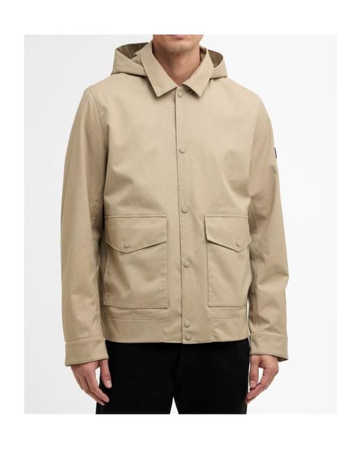 Barbour Natural Elmford Waterproof Jacket for men