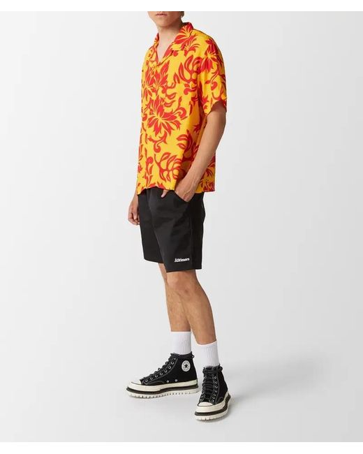 ERL Orange Short-Sleeved Shirt for men