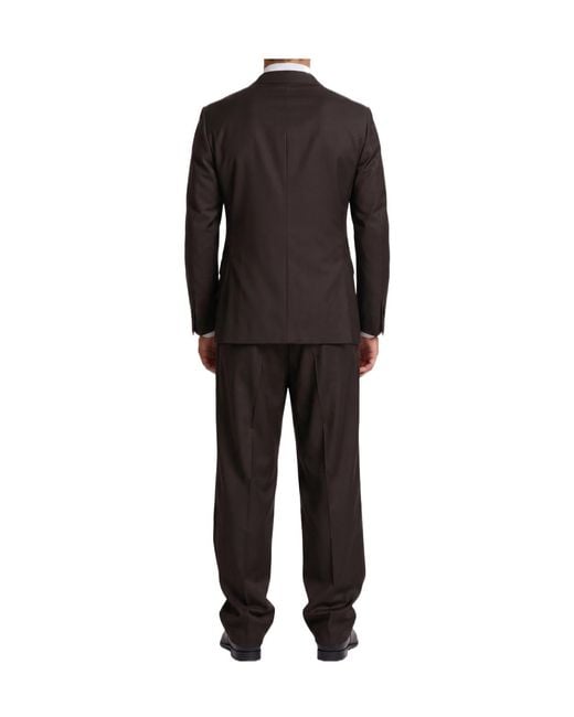 Tagliatore Black New York Double-Breasted Suit for men