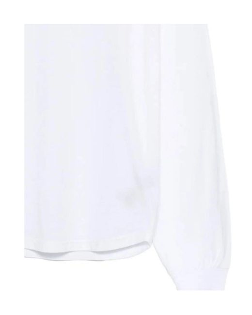 Haikure White Ellys Long-Sleeve Top