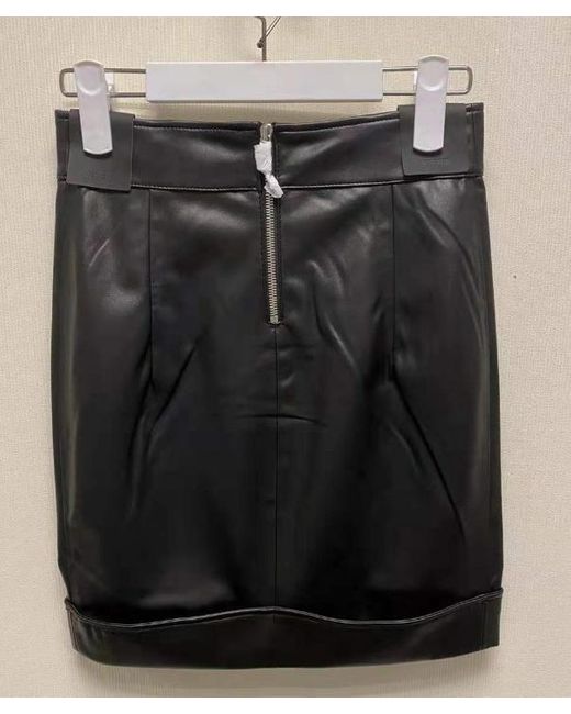 RTA White Zipper Skirt