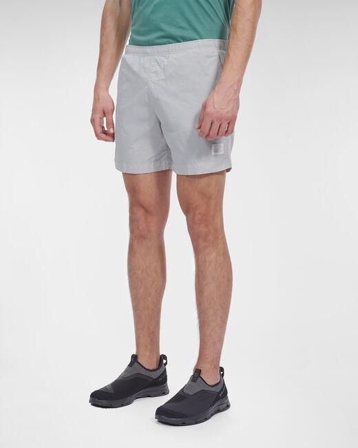 C P Company Gray Boxer Style Shorts for men