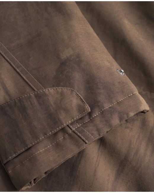 Les Deux Brown Montana Aop Cotton Jacket for men