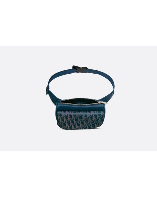 Dior Blue Logo Chest Bag for men