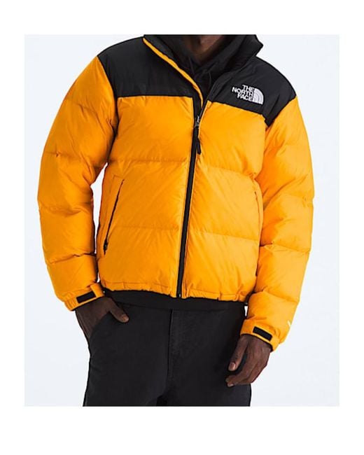 The North Face Yellow 1996 Retro Nuptse Jacket for men