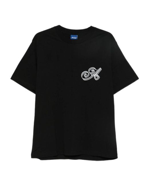 Awake Couture Black Crew Neck Printed T-Shirt for men
