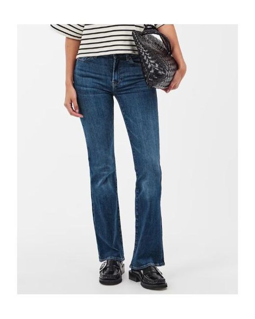 7 For All Mankind Blue Belt Loop Jeans
