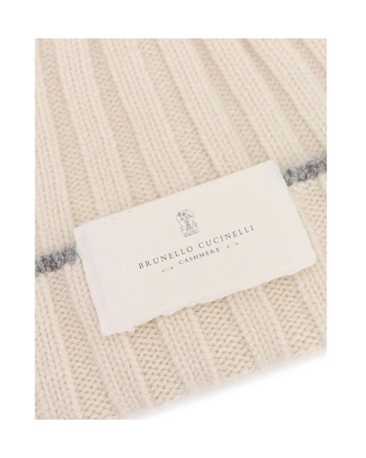 Brunello Cucinelli Natural Hat for men