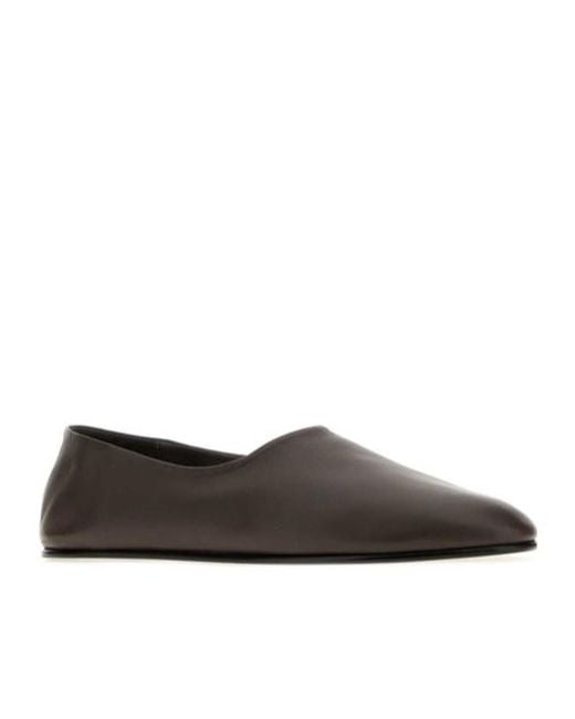 Fear Of God Brown Minimal Leather Loafers for men