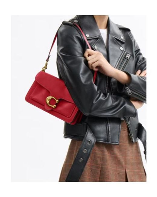 COACH Red Tabby 26 Shoulder Bag
